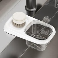 Kitchen Sink Drain Basket For Leftover Food Scraps Filter Basket Multifunctional Household Drain Rack Kitchen Drainage Filter