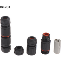 IP68 Industrial Electrical Waterproof Wire cable Connector Outdoor Plug Socket〔Nest〕