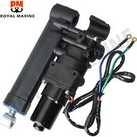 65W-43800 For Yamaha outboard 2T 25HP 30HP 40HP 4T F20 F25 Outboard Single Ram Power Tilt Trim Unit black Color 65W-43800-02-4D