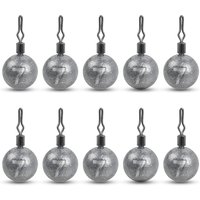 10Pcs Fishing Weight Lead 2.5G-20G 360 ° Inverted Fishing Lead Sinker With Rotary Joint Bait Connector Fishing Gear Accessories
