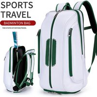 1 Stück Tennis-Rucksack, Tennistasche für Damen und Herren – Tennistasche für 2 Schläger, Badminton-Squash, Pickleball-Paddel, Bälle