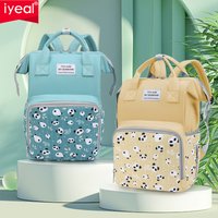 New Fashion Printed Mommy Bag Multifunctional Wet and Dry Separation Backpack Large Capacity Outgoing Mother and Child Bag