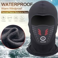 Motorcycle Full Face Cover Neck Helmet Balaclavas Warm Fleece Face Mask Anti-dust Reusable Waterproof Windproof
