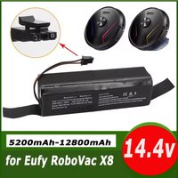 14.4V 6500mAh Replacement Battery For Eufy RoboVac X8 Series Hybrid Robot Vacuum Cleaner Accessories Parts