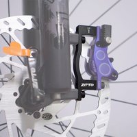 ZTTO DS09 Post Mount Brake Riser Adapter, 160 to 220mm Disc Converter +60mm Offset MTB Front Rear 220mm Rotor Bracket