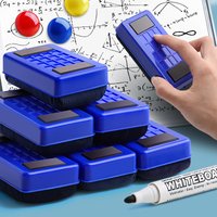 1Pcs Kawaii Magnetic Whiteboard Erasers White Board Eraser Marker Cleaner 100*50mm Blackboard Wipe School Office Supplies