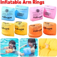 Inflatable Swimming Arm Rings Arm Float Inflatable Pool Floating Circle Sleeves Arm Rings Pool Buoys Armbands For Swimming Pool