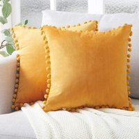 Luxury Home Velvet Cushion Cover Soft Decorative Pillow Case for Sofa Bedroom Living Room Decor 30x50 45x45 50x50 65x65cm