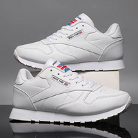 2026 Men's Shoes Spring Autumn Waterproof Walking Shoes Non-Slip Cushioning Men's Casual Leather Sports Shoes Men's Tennis Shoes
