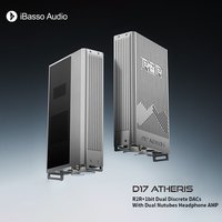 iBasso D17 ATHERIS Headphone Amplifier Integrated Machine Fully Balanced 2R+1bit Dual Discrete DACs With Dual Nutubes AMP DAC