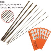 12Pcs/lot Jig Saw Blade Jewelry Processing Saw Blades Jewelry Hand Metal Cutting Jig Blades Woodworking Hand Craft Tools