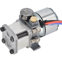 10 MPa 5055 Hydraulikölpumpe mit geräuscharmem Motor und Druckregelventil für 1/12 RC-Bagger, italienische Getriebepumpenteile