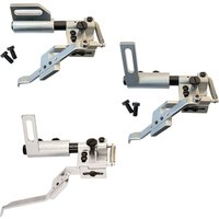 Kit de règle réglable de guidage de bord suspendu Durable, avec support adaptateur, rouleau de charnière pour pièces de Machines à coudre