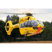 ROBAN 800 Size EC-145 T2 ARF ADAC Scale Helicopter Fuselage Fiberglass Body Shell with Mechanics Ready