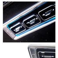 Innenraum-Dachlüftungsabdeckung für Mercedes Vito V260 V250 V220D ABS Dreiloch-Dekoration