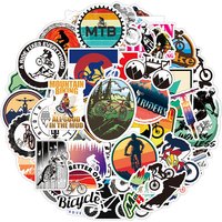 AliExpress NONE 50-Pack Mountain Bike Outdoor Cycling Sport Stickers Notebook Luggage Phone Doodle Decals Sticker