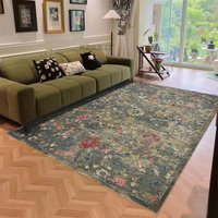 Bohemian-Style Outdoor Carpet for Anti-Mold Moisture-Proof and Dirt-Proof Summer Terrace Camping Mats Home Decoration Rugs