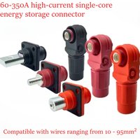 350A-60A Single Core Energy Storage Connector High Current Power Storage Termianl Block Wall Mounted Power Output Terminals