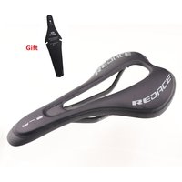 Ultralight Full Carbon Fiber Bicycle Saddle Road MTB Bike Seat Big Hollowed Leather Cushion Cycling Parts