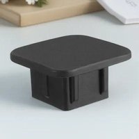 Trailer Hitch Cover Black Rubber Tow Receiver Tube Plug Car Protection Dirt Water Debris Rust Prevention Auto Trailer Accessory