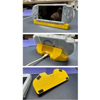 3D-Printed Universal Type-C Charging Dock Stand for PSP 2000/3000, Stable Charging Station with Anti-Slip Base