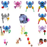 Disney Building Blocks Cartoon Comedy Family Mini Model Figures Assemble Action Bros Figures Building Blocks Toys