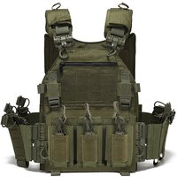 Multi-functional wear-resistant tactical vest outdoor training clothes outdoor equipment protective waistcoat