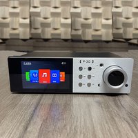 Lossless Master Player Dual ES9038Q2M Hard Disk SD Card U Disk Bluetooth 5.4digital Audio Player 220/110v Silvery/Black P30