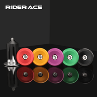 1 Pair Bike Grip Handle Bar End Cap Multicolor Aluminium Alloy BMX MTB Road Bicycle Handle Bar End Cap Cycling Accessories
