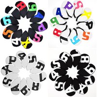 Waterproof Neoprene Golf Club Iron Cover Golf Iron Head Covers Golf Club Iron Headovers Wedges Covers 10pcs/set