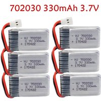 3.7V 702030 330mAH Lipo Battery For Udi U816 U830 F180 E55 FQ777 FQ17W Hubsan H107 Syma X11C FY530 RC Drone 3.7V Battery