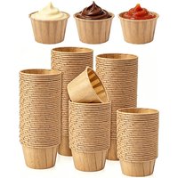 50/100PCS Disposable Oilproof Cake Wrappers Baking Cup Tray Cupcake Liner Case Cake Paper Cups Pastry Tools Party Supplies