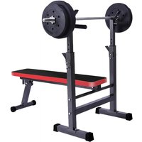Latest Compact Foldable Home Fitness Equipment Sturdy Weight Bench For Barbell Lifting And Bench Press Training Hot Sale