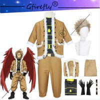 My Hero Academia: Season 4 Hawks Cosplay Costume Anime Character Accessory Set Halloween Men's Costume Stage Performance Costume