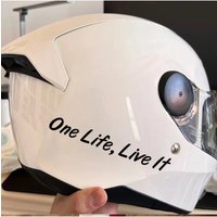 AliExpress NONE One Life Live It Sticker Waterproof Vinyl Decal, Multicolor Motorbike Bike Car Helmet Decor