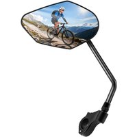 AliExpress West Biking WEST BIKING Bicycle Handlebar Rearview Mirror 360° Rotatable Motor Scooter MTB Road Bike Mirror For 21.8mm Bar Bike Accessories
