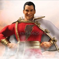 Mezco Shazam Figuras Ants 6-inch Real Clothes Shazam Action Figure High Quality KO Edition Unopened Anime Collection Model Toy