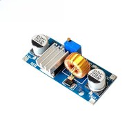 XL4015 5A DC-DC Buck Converter Module 4-38V To 1.25-36V Adjustable Power Supply with Heat Sink for Lithium Battery Charging