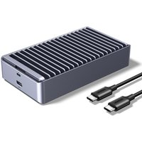 UGREEN 40Gbps M2 SSD Enclosure USB4 NVMe Case Compatible with Thunderbolt M.2 NVMe SSD Enclosure for Mac Mini M4 MacBook Pro