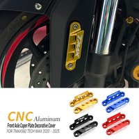 Motorcycle TMAX 560 Front Axle Coper Plate Decorative Cover For YAMAHA T-MAX 560 TMAX560 TECH MAX 2020-2022 2023 2024 2025 2026