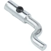 Pack Of 3 Z-Bend Throttle Cable Ends For Lawn Mowers For Mini Bikes And Go Karts Steel Construction Adjustable Fitting