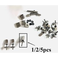 1/2/5PCS Stainless Steel 316 Surfboard Tail Fin Rudder Screw Paddle Fin Screw M4 Screw Replacement Parts