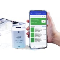 Digital Colorimeter Pantone Color Reader Portable Ncs Ral Cmyk Color Meter Rugged Colorimeters D/8 for Plastic Paint LS171