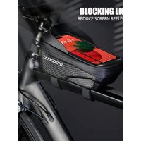 AliExpress NONE TAKEZERO A2 EVA Hard Shell Bike Handlebar Bag, MTB/Road Bicycle Front Phone Mount, Waterproof Cycling Storage Accessories