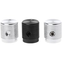 Potentiometer Knobs Caps Knurled Shaft Potentiometer Control Knob Diameter 14mmx16mm Aluminum Switch Knob 2 Colors