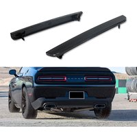 2PCS Smoked Lens Rear Bumper Reflector Light Tail Light Shell Housings For 2015-2022 Dodge Challenger, No Bulb / Socket