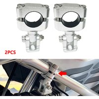 2PCS Motorcycle Fog Light Led Bracket For BMW R1250GS ADV LC R1200GS GS1200 R1250 GS 2014-2023 Auxiliary Lights Holder Support