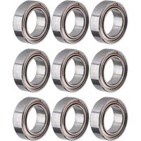 Ball Bearing Steel Bearing MR85ZZ Double shielded Miniature Ball Bearings 5x8x2.5mm for 3D Printer Model Making Bearing