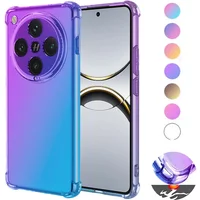 Shockproof Transparent Gradient TPU Case for OPPO Find X8 Pro 5G Protective Cover Shell Fundas Coque