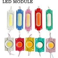Multicolour Waterproof IP65 12V Led Module 20/10PCS Flexible Light Strip COB Light Backlight Shop Banner Christmas Decorations